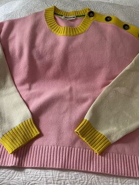 Boden Color block Pullover Sweater